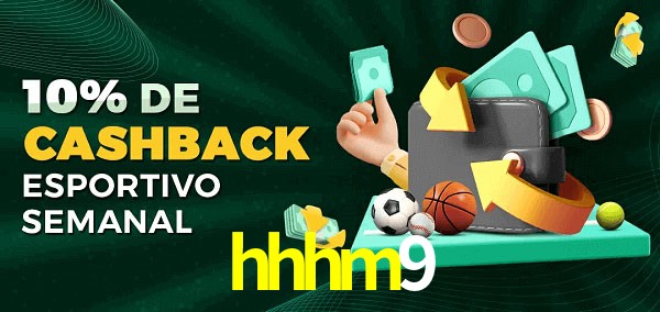 10% de bônus de cashback na hhhm9