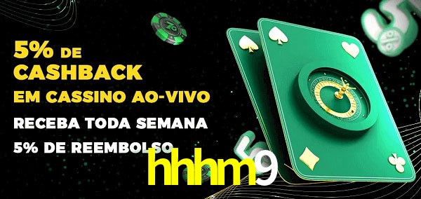 Promoções do cassino ao Vivo hhhm9